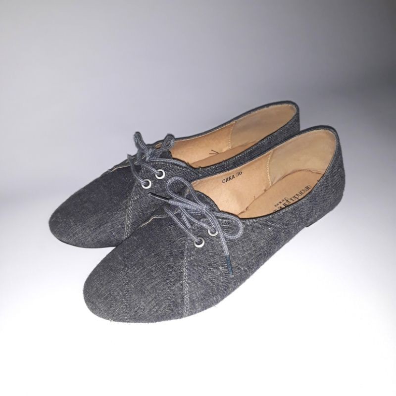 Amanda Jane's Be Bob Denim Jeans Classic Loafer Women Shoes