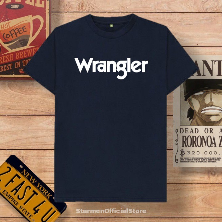 Kaos Distro Unisex WRANGLE Katun Combed 30s / sablon polyflex /polyflex premium / Pakaian Pria Wanita Atasan Cowok Cewek /kaos kekinian / kaos viral / tshirt tumbrl tee basic /SIZE M , L , XL , XXL / kaus oblong oversize kaos murah best seller ready