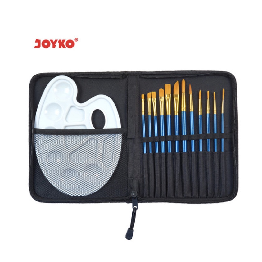 

Art Brush Set Alat Lukis Kuas Cat Air Minyak Acrylic Joyko BRS-7