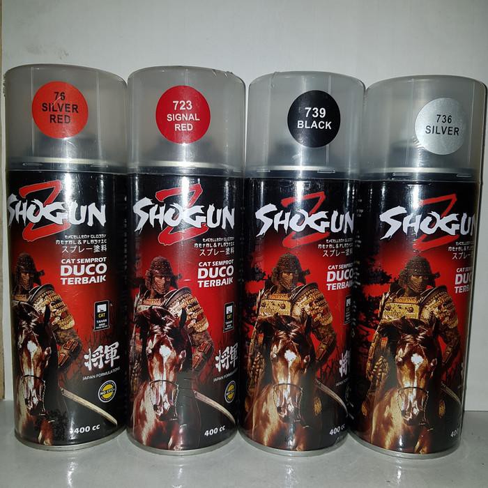 

cat semprot merk shogunZ 400cc warna standar limited stock