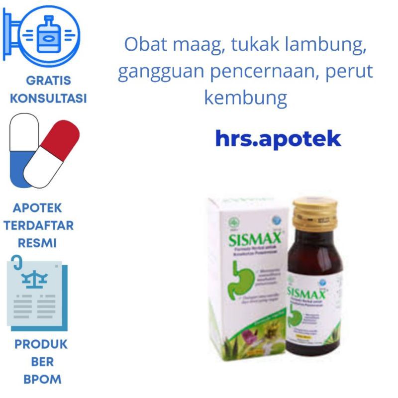 Sismax obat maag herbal