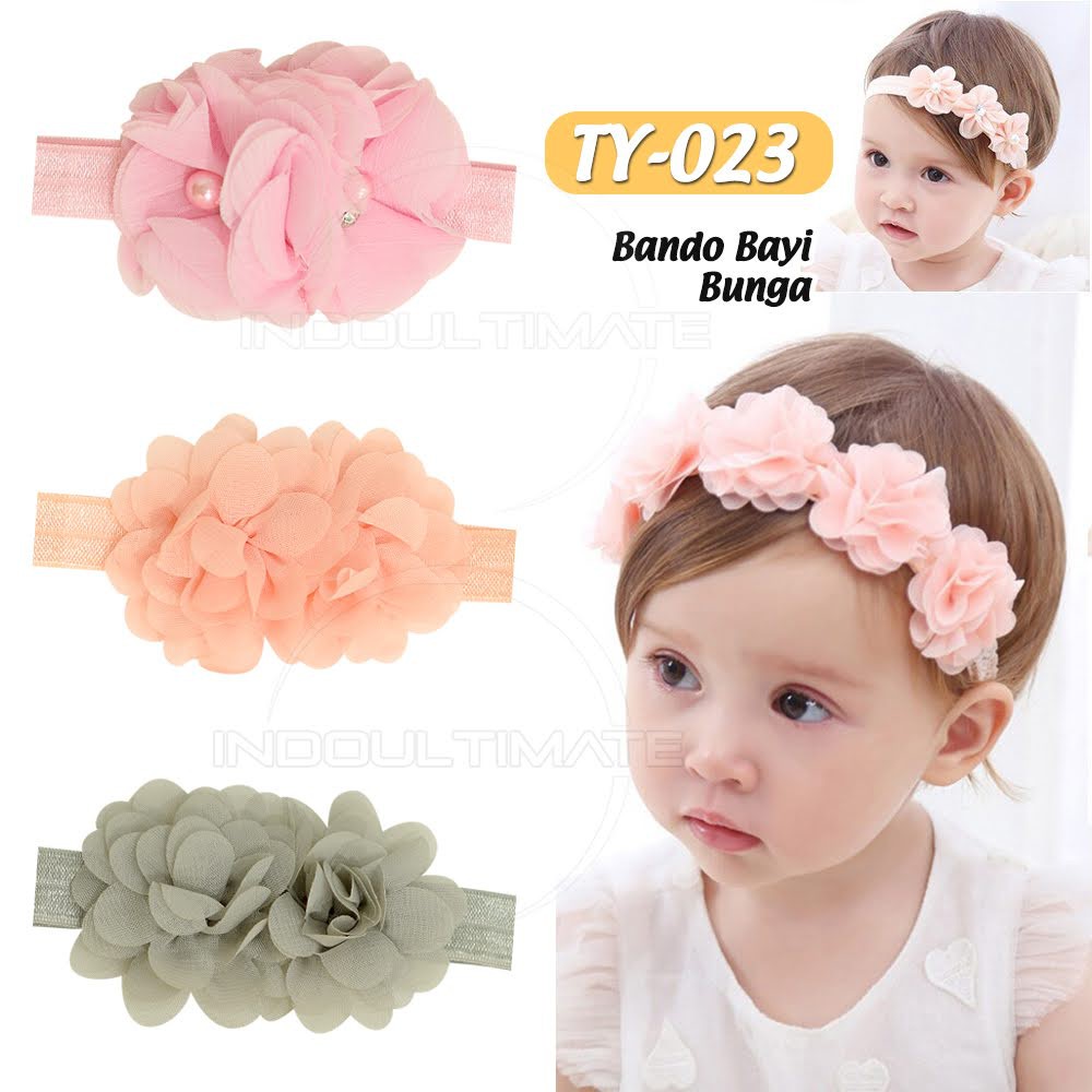 Bando Bayi IMPORT Bandana anak Hiasan Rambut Pita Rambut Bayi Bando Anak TY-02