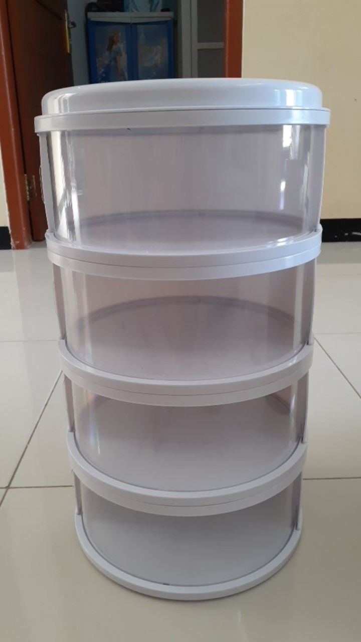 Cod Tudung Saji 4 Susun Masuk 2kg Tempat Penutup Makanan Food Cover Sliding Door