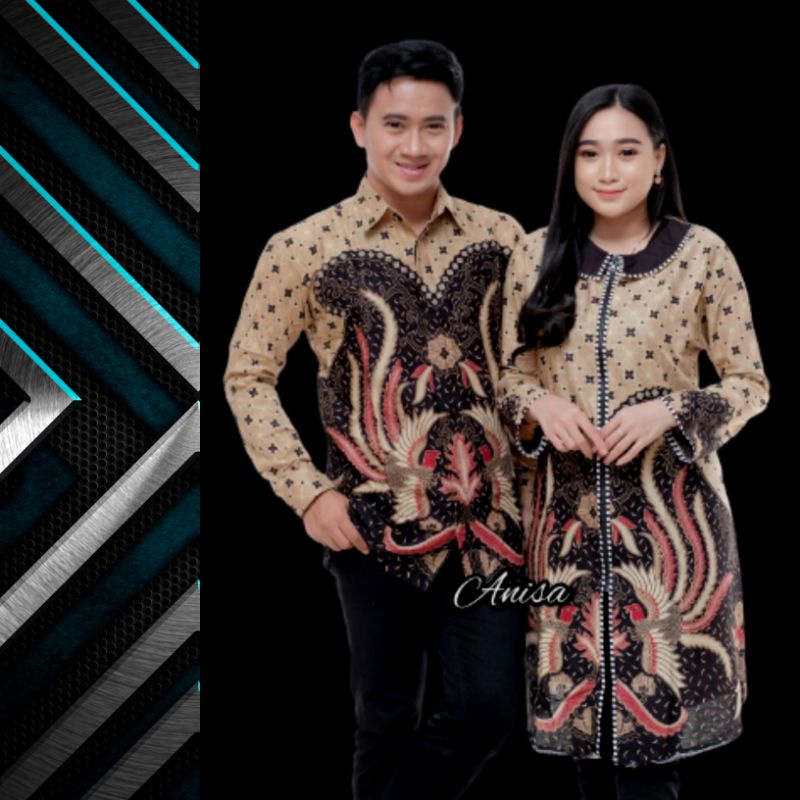 Bisa COD batik Couple | Batik Couple Modern | Baju Batik Couple | Tunik Batik Ready Seragam