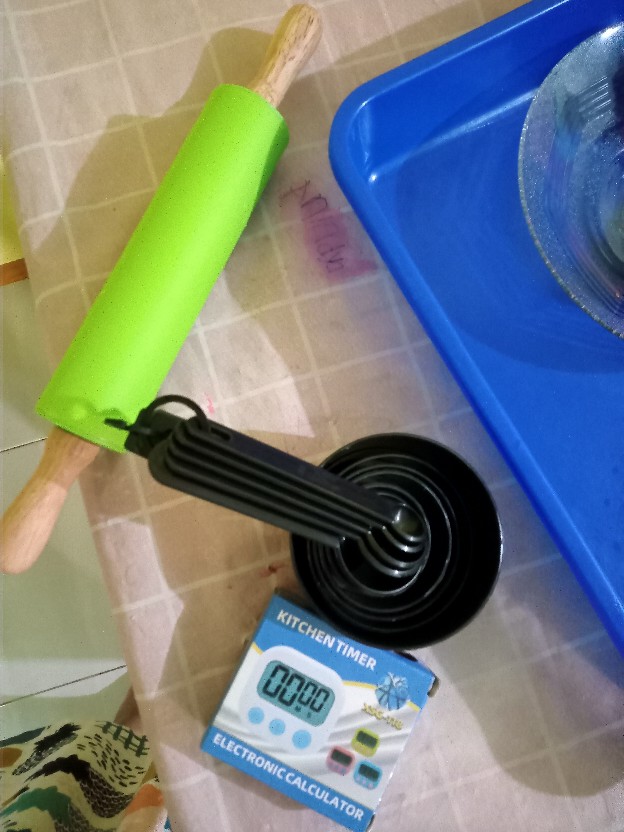 M/l Non-stick Silicone Rolling Pin Gagang Kayu Kue Adonan Tepung Roller Alat Dapur Memasak Kue