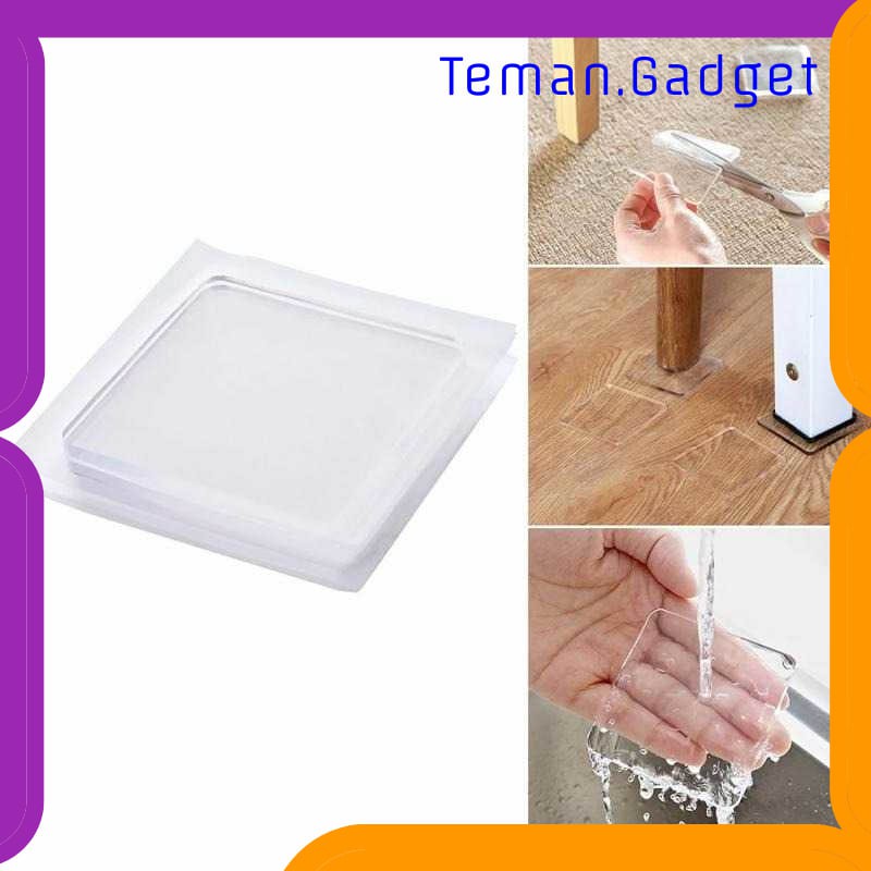 TG-DE439 HOUSEEN ALAS SILICONE SHOCK PADS ANTI-VIBRATION MATS 4 PCS - QW-20