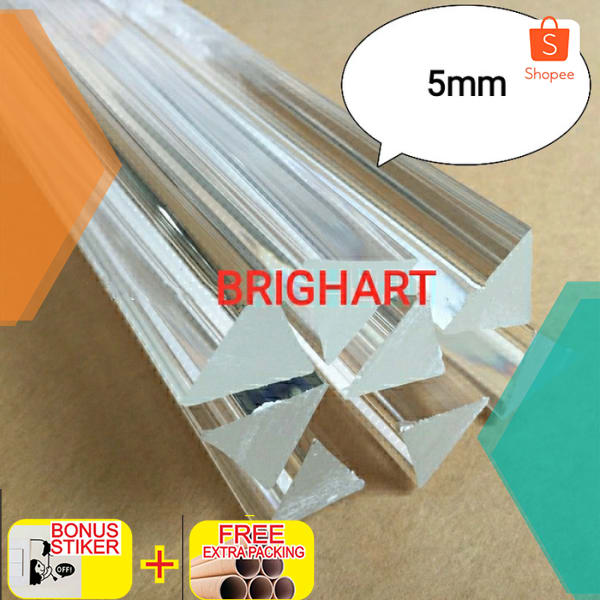 

Siku akrilik 5mm panjang 60cm Keren