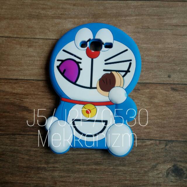 Samsung J5 2016 J510 Case Boneka 3D Case 4D Boneka Doraemon Softcase
