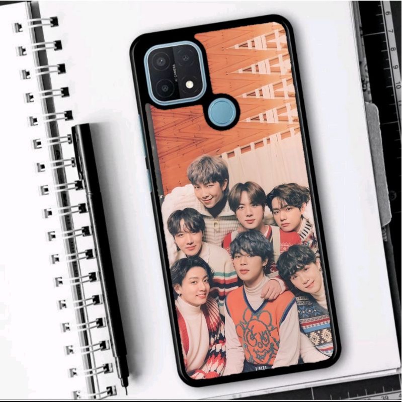 ubluk store case custom Oppo A15, A15s motif BTS series terbaru keren murah