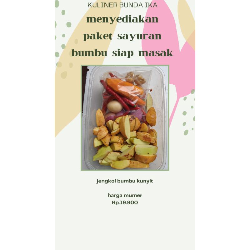 

jengkol bumbu kuning kas karawang