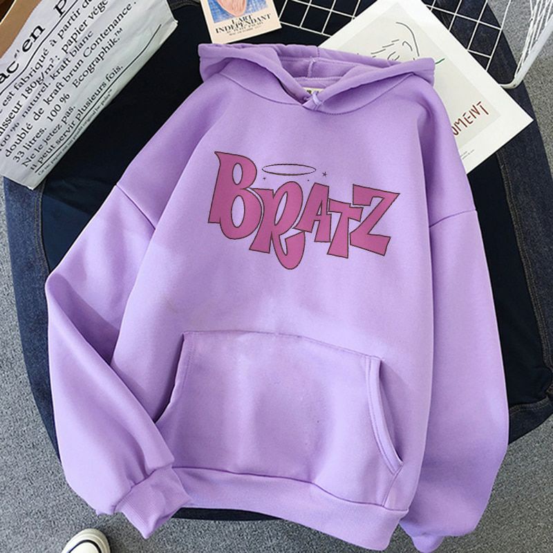 S - XXXXXL(6XL) Jaket Hoodie YOUTH BRATZ Y2K Hoodie Cute Barbie BRATZ Streetwear BIGSIZE OVERSIZE