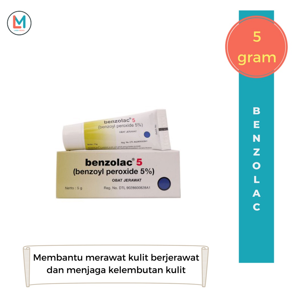 Benzolac 2,5% dan Benzolac 5%  ∣ Obat Jerawat