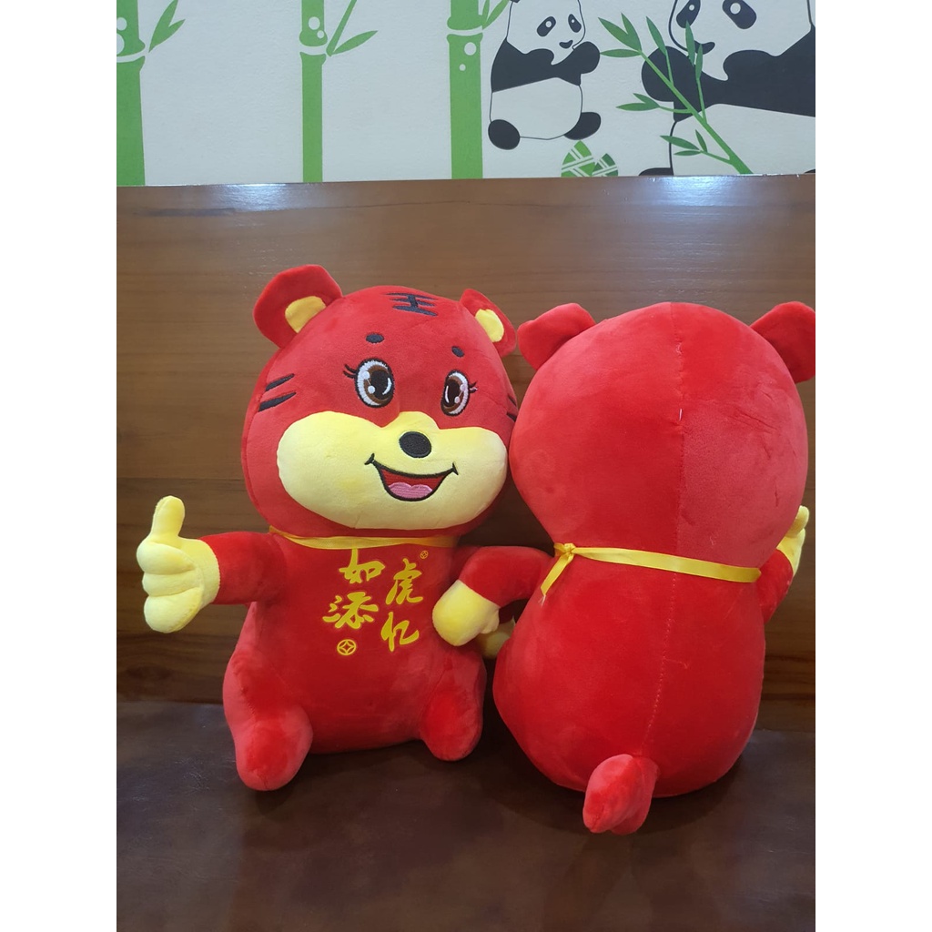 laristerus79 BONEKA MACAN JEMPOL boneka harimau boneka imlek hiasan imlek chinese new year 2022 B008