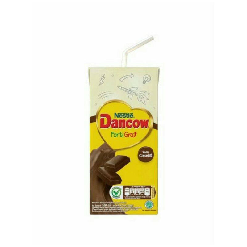 

Dancow Fortigro Susu Cair Cokelat 180 ml