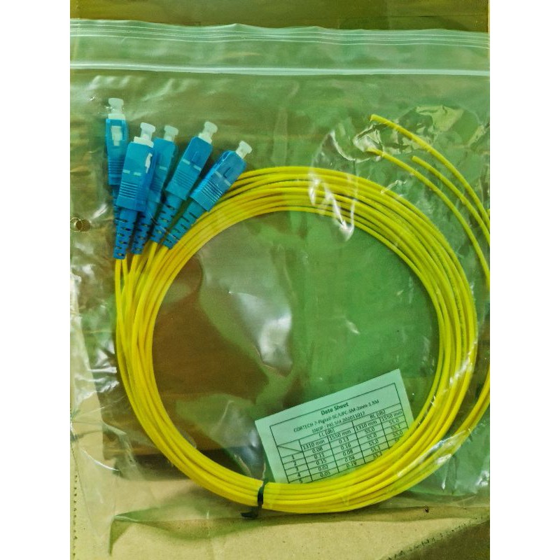 Pigtail 2mm Sc upc fiber optik