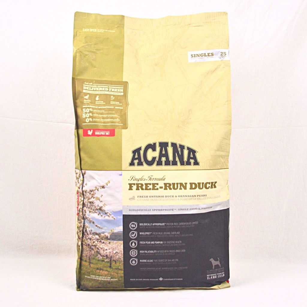 ACANA Makanan Anjing Sensitive Free Run DUCK 11.4kg