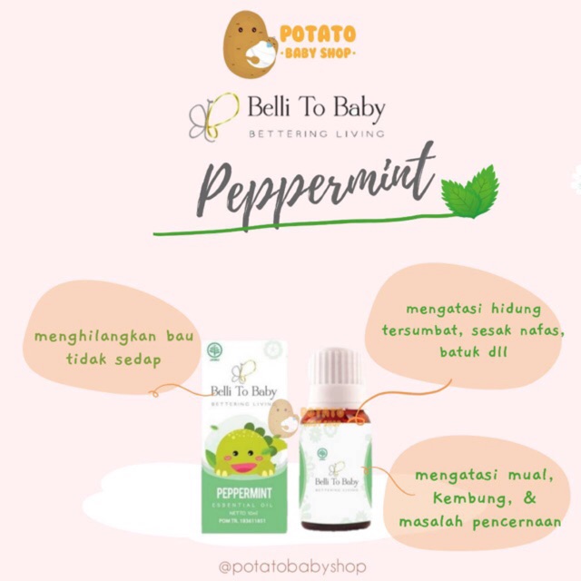 Belli to Baby Essential Oil - Peppermint