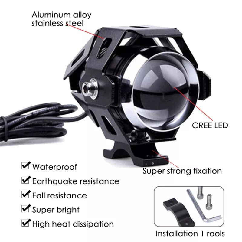 Lampu Tembak Sorot LED Motor Transformer LED Cree-U5 1098 Lumens