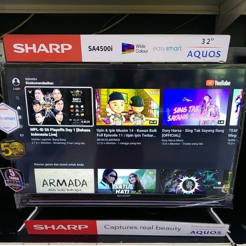 SHARP LED smart TV 32 inc resmi