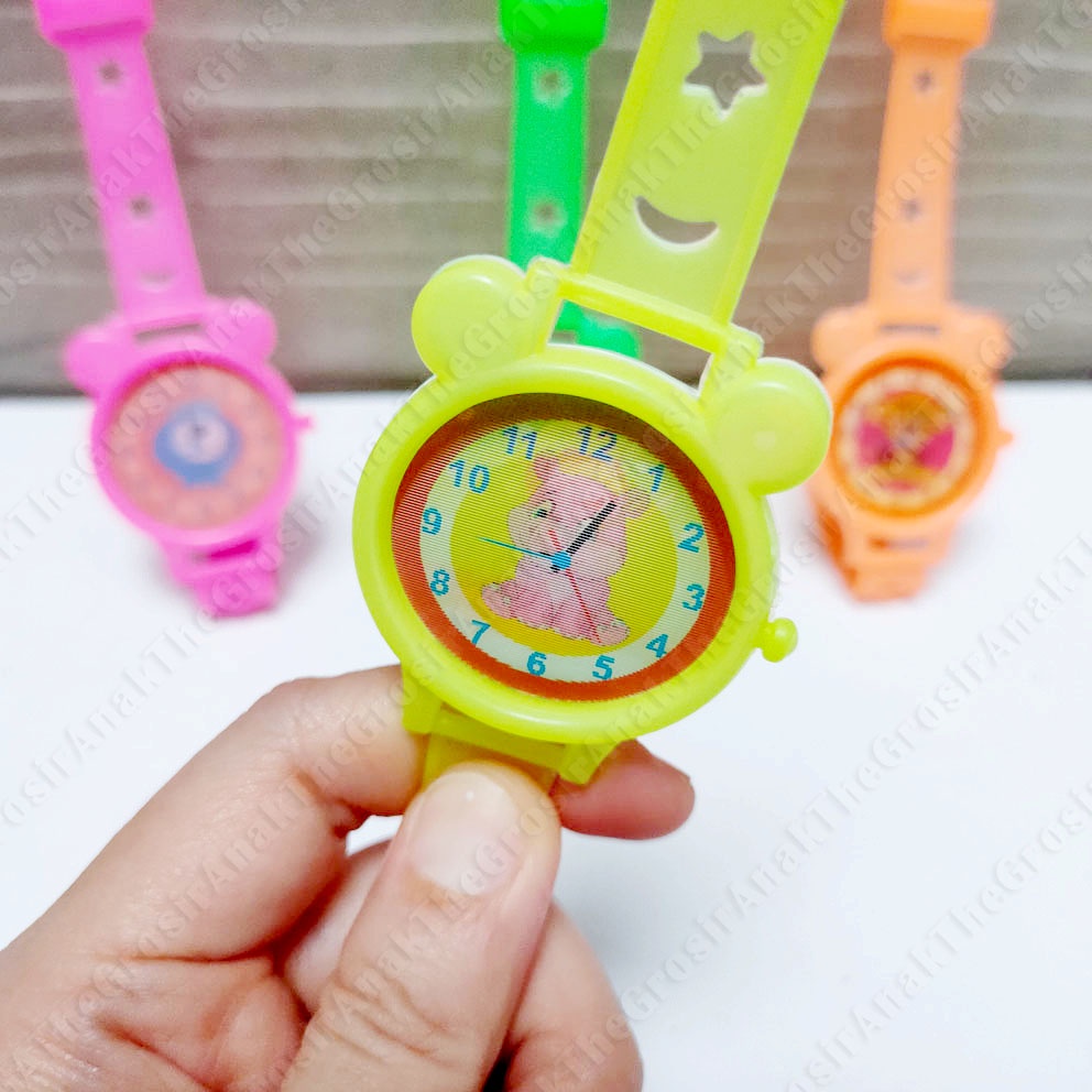 MURAH!!! JAM TANGAN 2D ANAK KARAKTER JARUM MATI