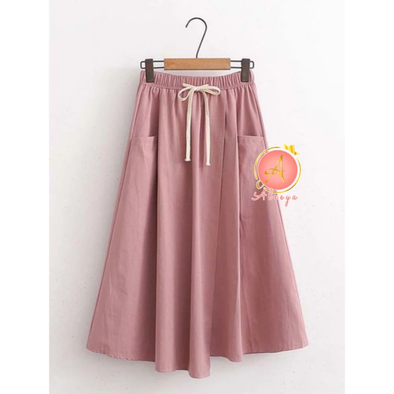 ALEEYA Rok Suede 7/8 / Yora Midi Skirt Suede (2519)