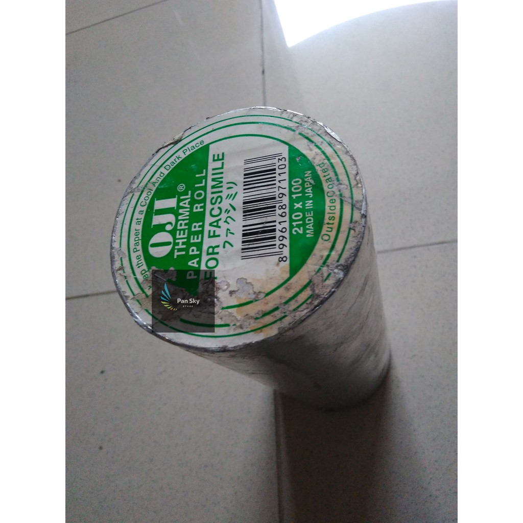 

Kertas Oji Fax 210 x 100 Original / Thermal Paper Roll