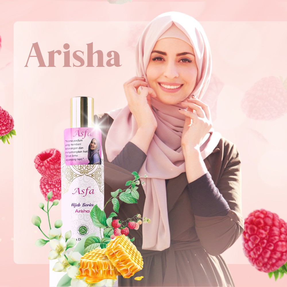 ASFA Eau De Parfum Hijab Series-Arisha (White)
