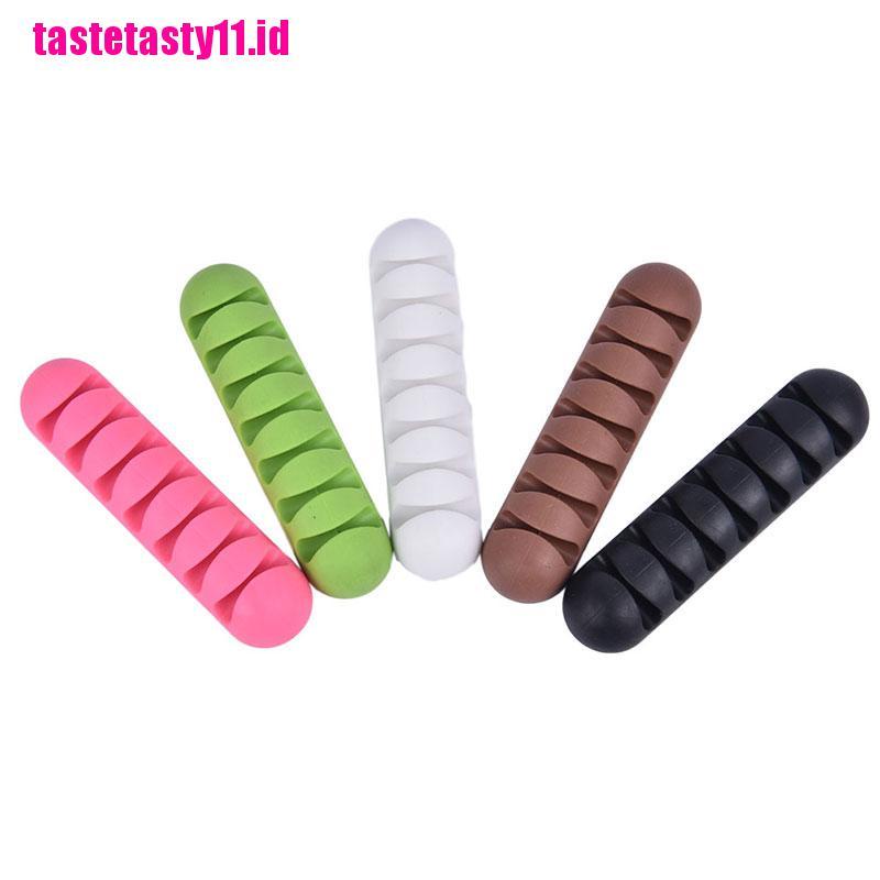 (TTID) Winder Organizer Kabel USB / Earphone / Mouse 7 Lubang