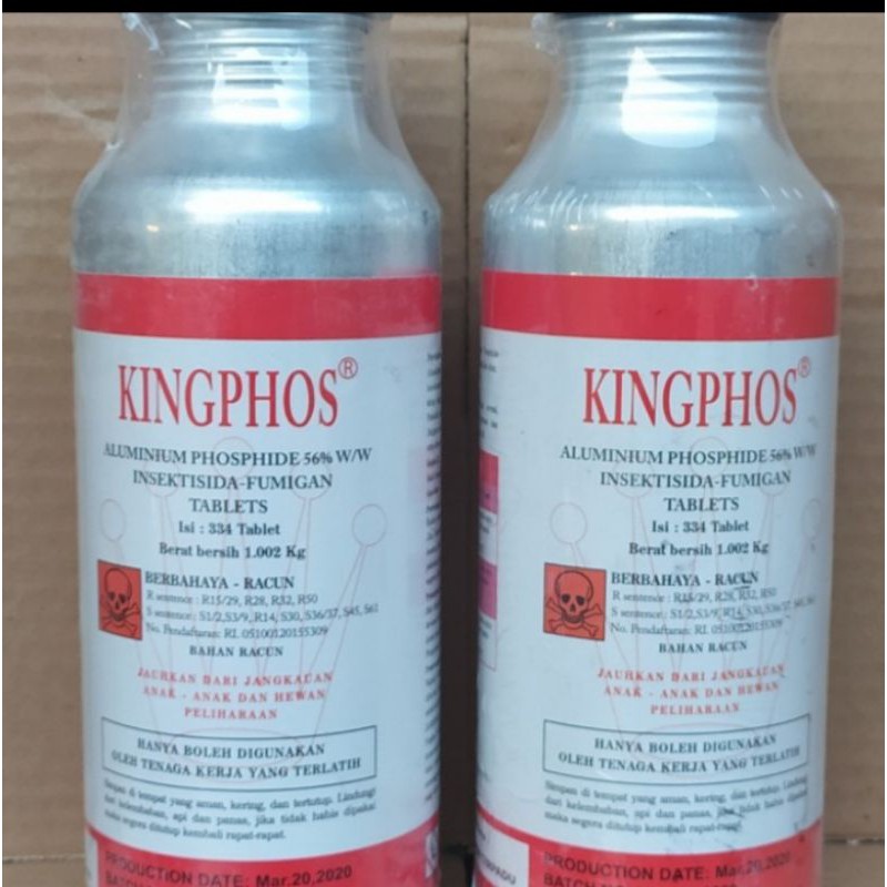 kingphos 56TB(obat fumigasi kutu beras)