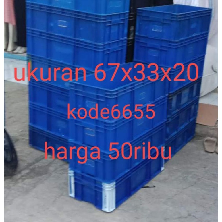 box konntainer industri no 6655bekas berkualitas rabbit 6655,WARNA RANDOM,bak , keranjang,filter box