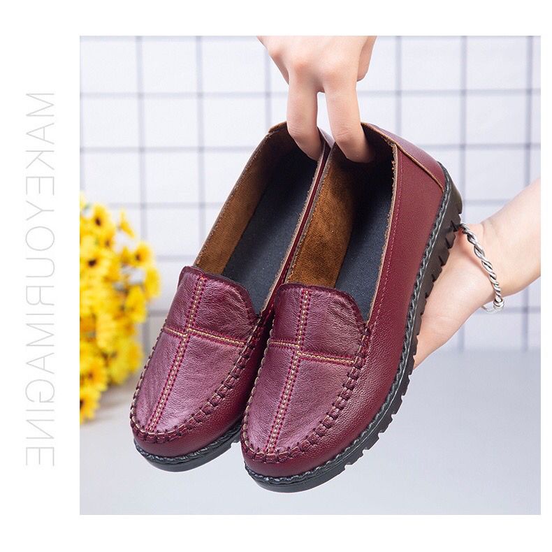 Sepatu Loafer Flatshoes Pantofel LW Wanita Perempuan Kerja Kantor Formal Casual