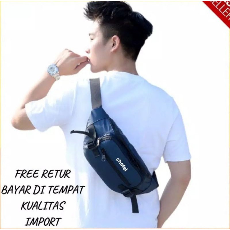 tas pinggang dada / tas waistbag / tas sling bag