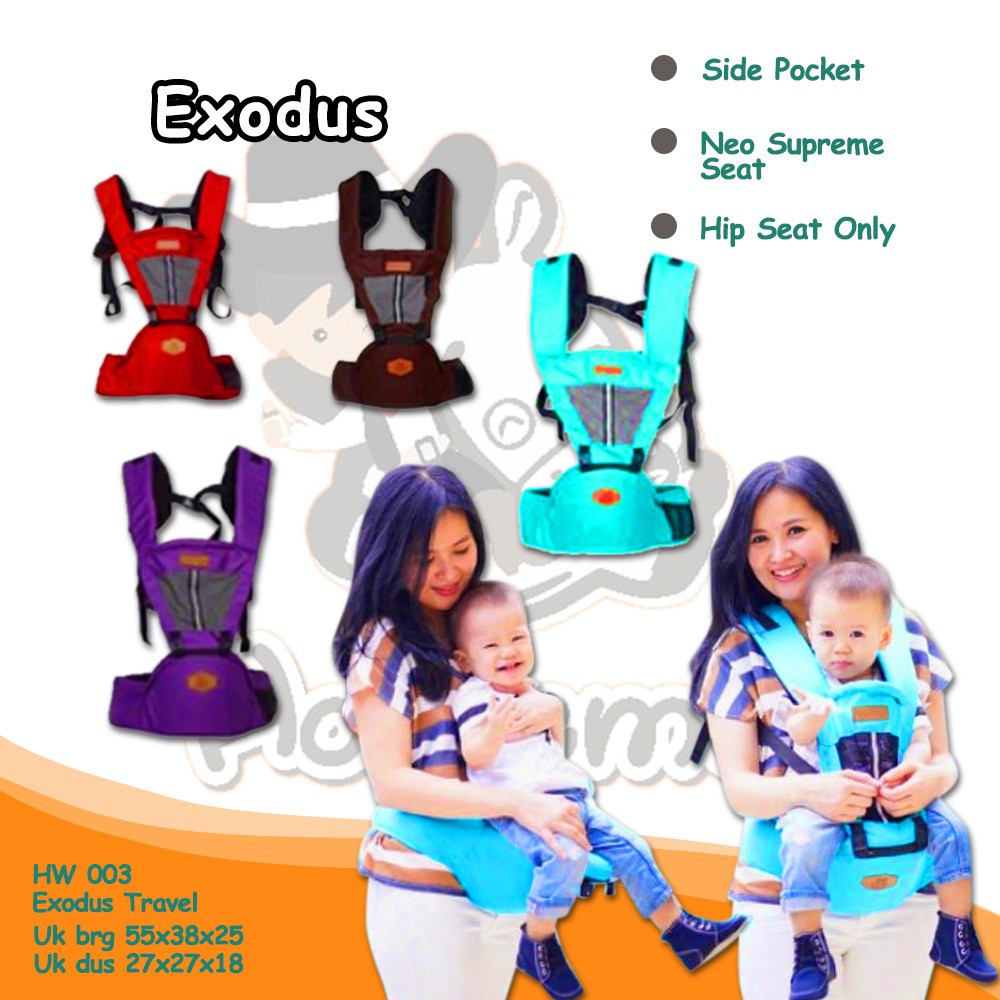 PROMO HW001 HW002 HW003 HW004 Hipseat Baby Carrier Gendongan Bayi Holywings