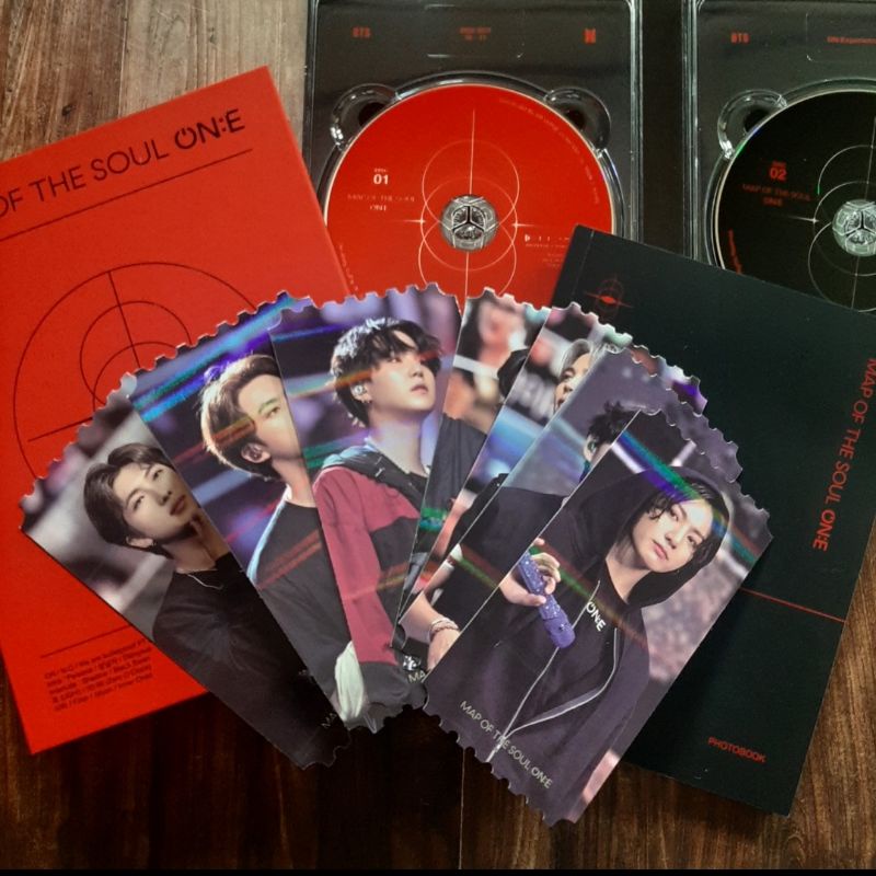 DVD Konser BTS Mots One Fullset minus PC Ready