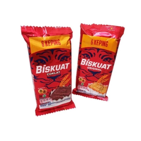 

Biskuat Renceng Rasa Original | Coklat 1 Pack isi 20PCS X 25 GR