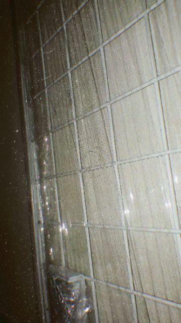 Wiremesh 60x120cm + H5 Wall Putih Kawat Ram Dinding Wire Grid