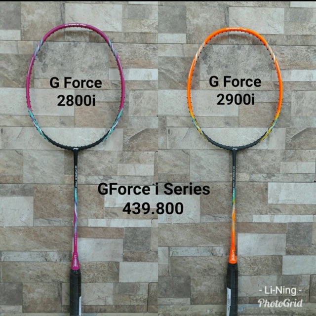 ORIGINAL Lining G Force Pro 2800i / 2900i Raket Badminton
