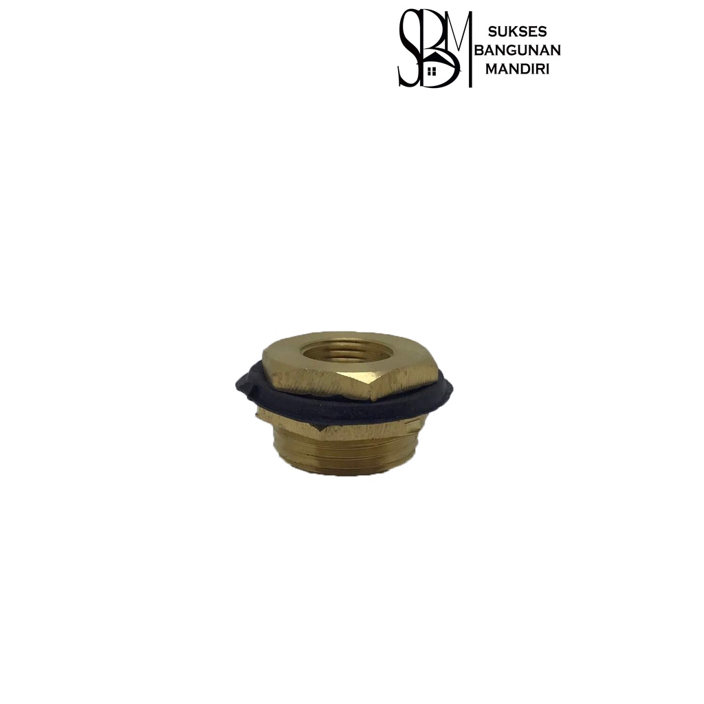 Watermur Watertorn Kuningan 1 x 1/2"