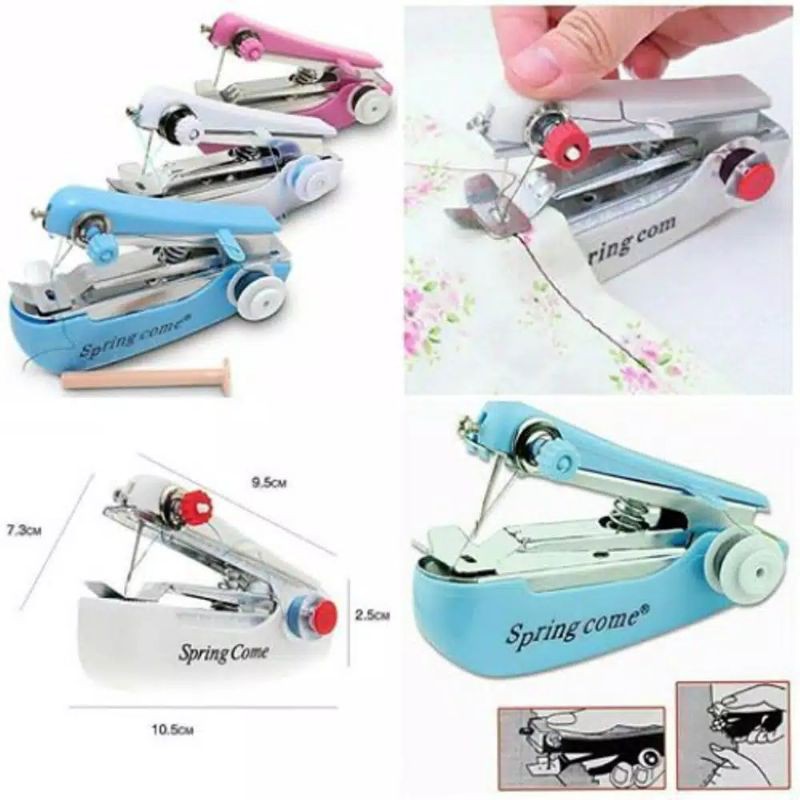 mesin jahit tangan mini spring come / mesin jahit staples / mesin jahit tangan