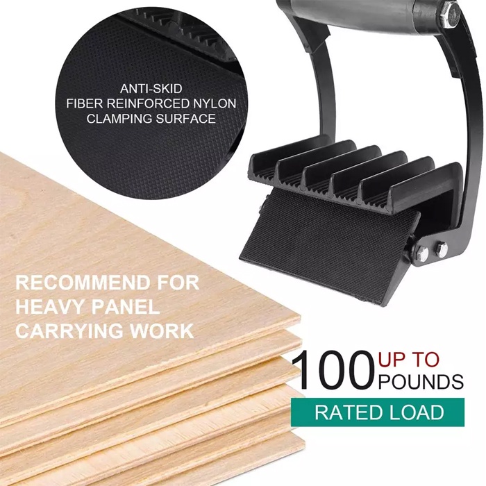 Gorilla Gripper Clamp Jepitan Pengangkat Kayu Triplek Plywood Kuat Aman Anti Selip