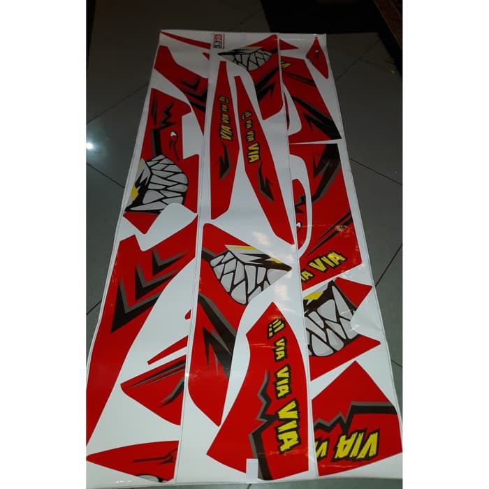 Striping Motor Yamaha NMAX Limited Sticker NMAX edition premium hiu