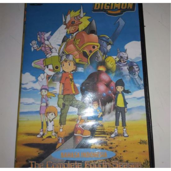 DVD Anime Digimon Frontier Dubbing Bahasa Indonesia