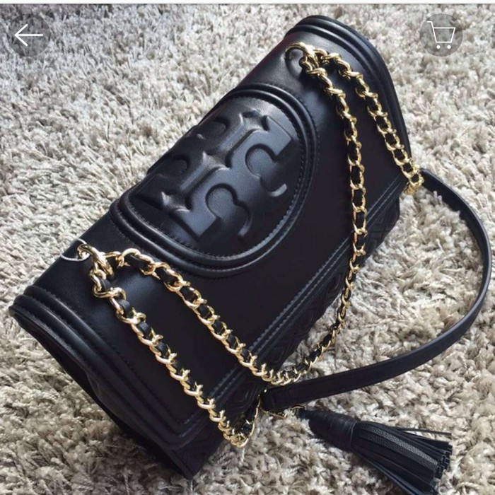 Tas Pesta Keira Embellished Crystal Box Clutch   ON40  Tas Tory Burch Fleming Authentic