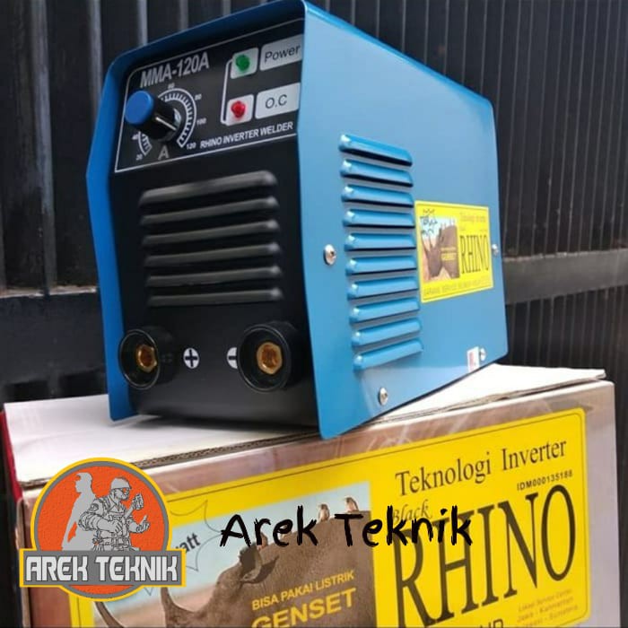 MESIN LAS MSL96 RHINO MMA 120A / TRAVO RHINO 120A / BLACK RHINO 120 A