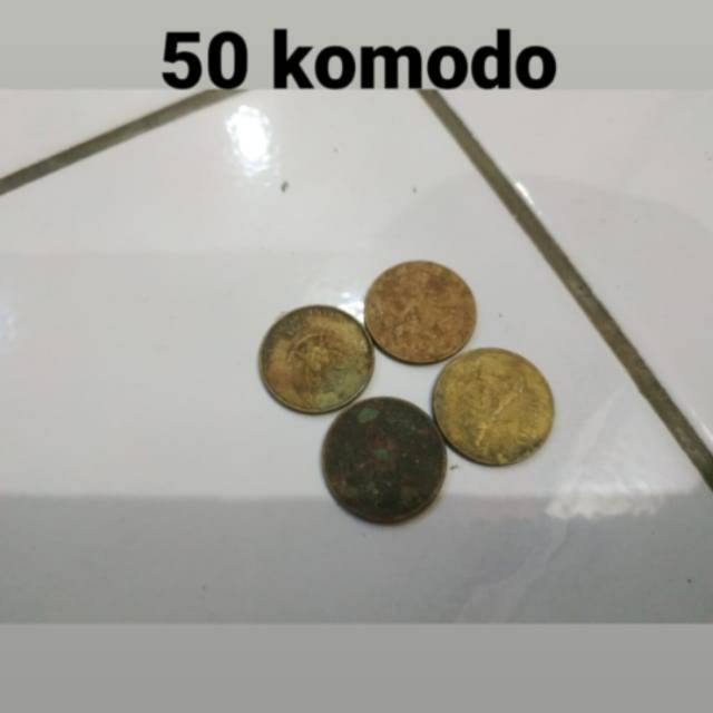 Uang Koin Kuno Indonesia Rp. 50