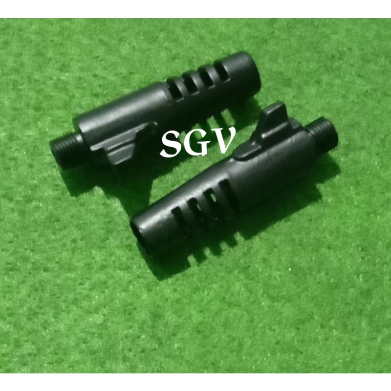 Muzle Break Pemecah Suara Hitam