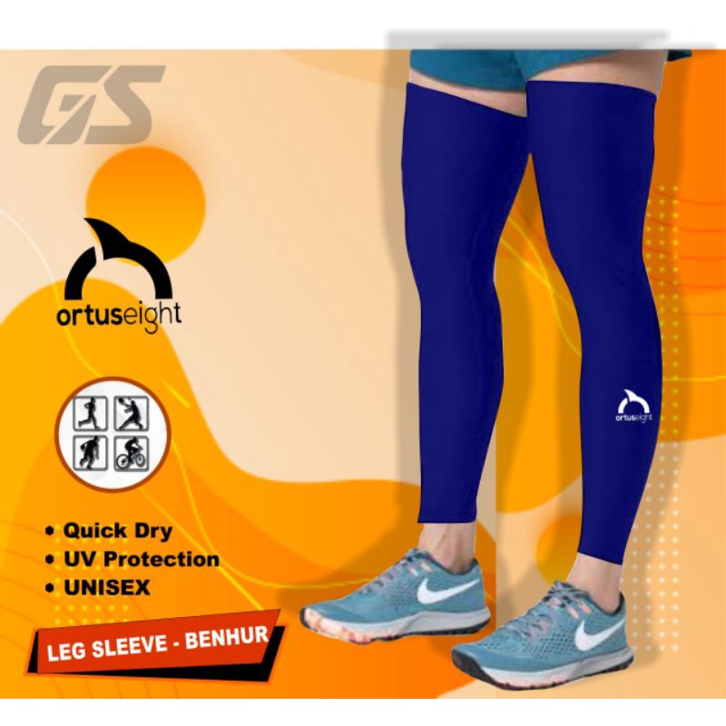 Leg sleeve futsal manset kaki running Dekker kaki sepak bola