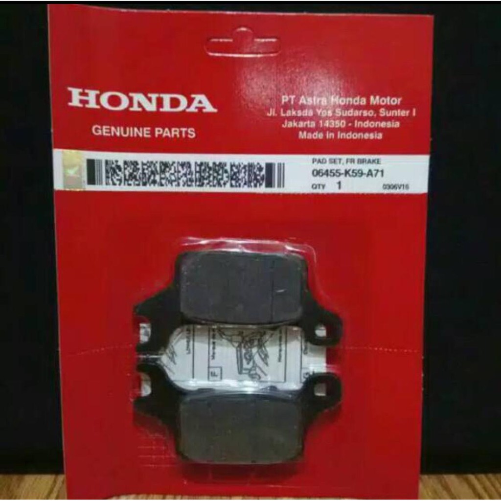 DISPAD DEPAN HONDA VARIO 150 - 06455-K59-A71