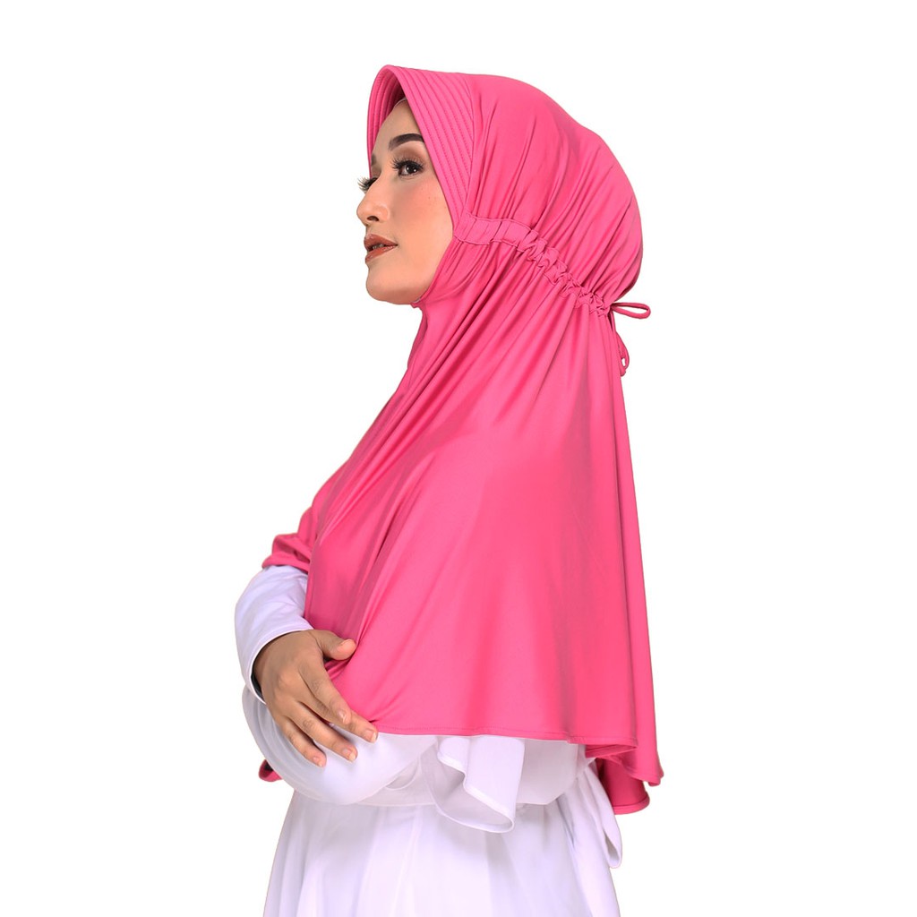 Elzatta Jilbab Instan Polos Zaria Sahara L-133