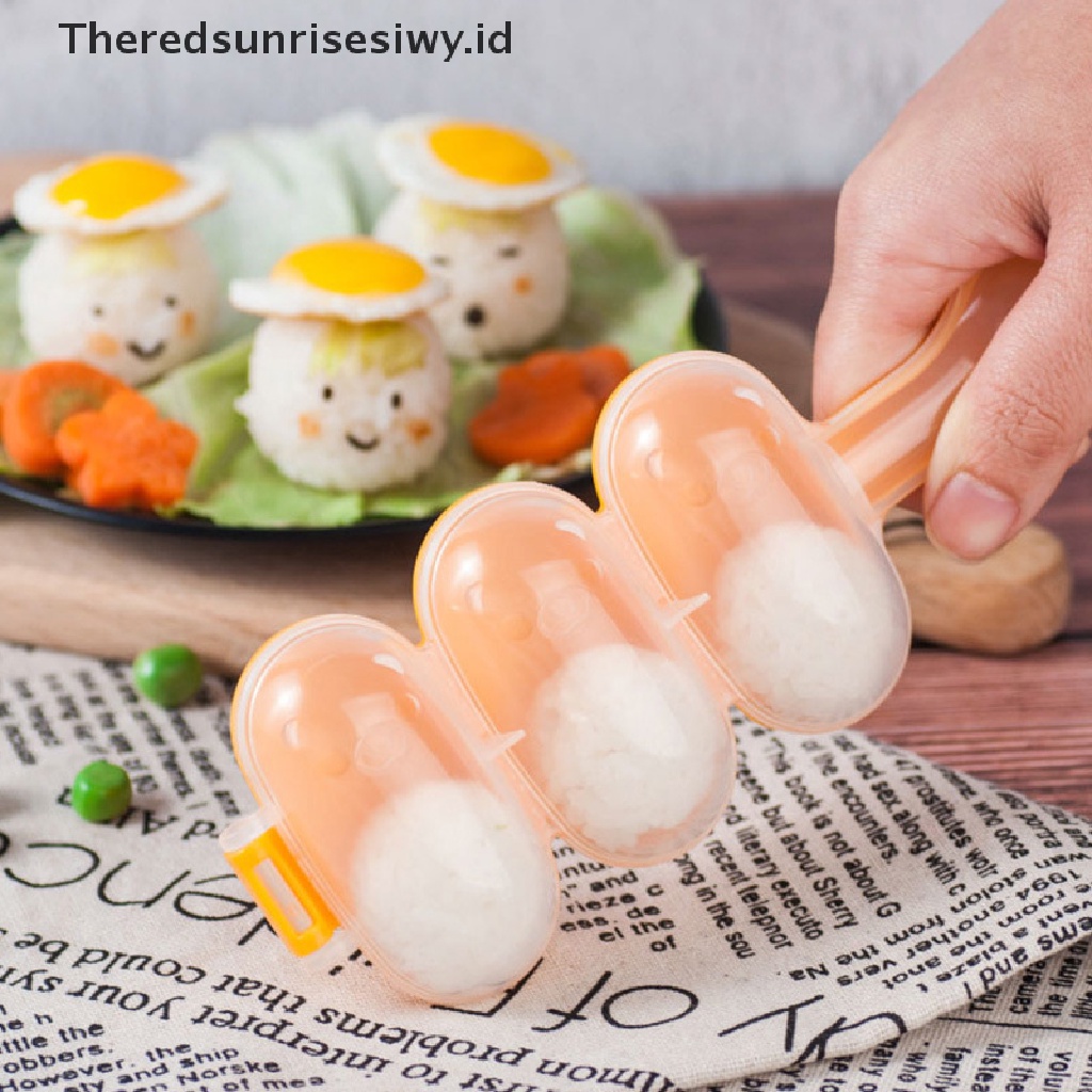 # Alat Rumah Tangga # 2pcs / Set Cetakan Nasi / Sushi DIY Bentuk Bayi